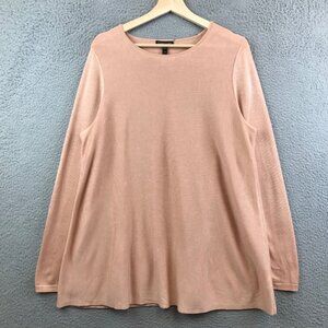 Eileen Fisher Crewneck Jersey Tunic size L
